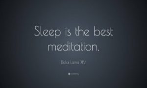 Best Sleep Times Quote