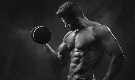 man training with optimal volume for hypertrophy